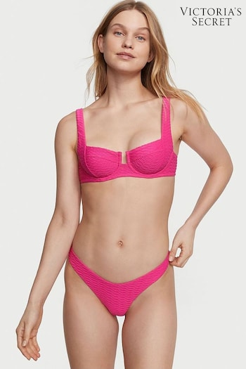 Victoria's Secret Forever Pink Fishnet Brazilian Bikini Bottom (K68478) | £25