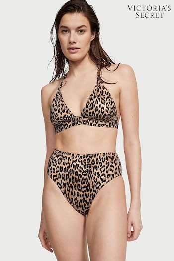 Victoria's Secret Leopard High Waisted Bikini Bottom (K68501) | £25