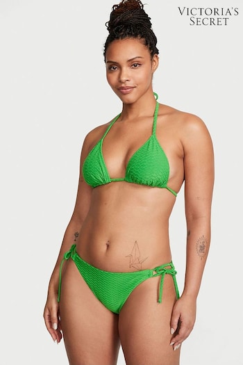 Victoria's Secret Green Fishnet Tie Side Swim Bikini Bottom (K68537) | £25