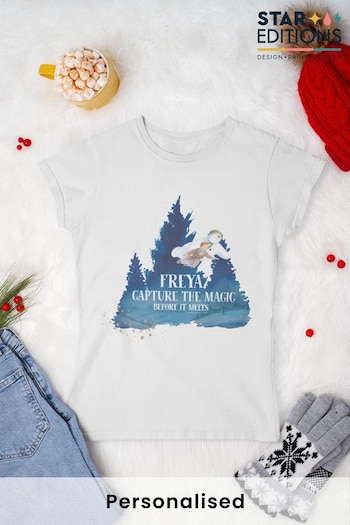 Personalised Capture the Magic Before it Melts T-Shirt - Adults by Star Editions (K68597) | £19.99