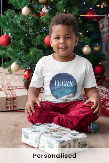 Personalised The Snowman Christmas T-Shirt - Kids by Star Editions (K68598) | £14.99
