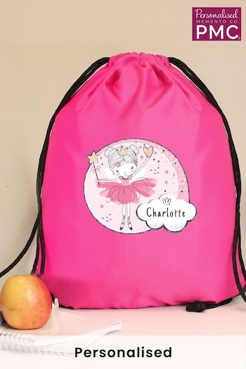 Personalised Fairy Pink Kit Bag by PMC (K68660) | £12
