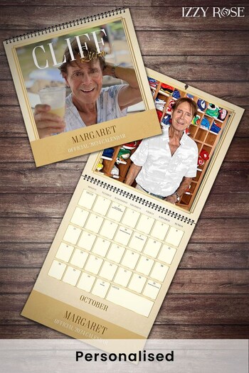 Personalised Cliff Richard 2024 Calendar by Izzy Rose (K68678) | £17.99