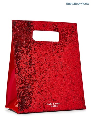 Bath & Body Works Red Glitter Gift Blu Bag (K69071) | £15