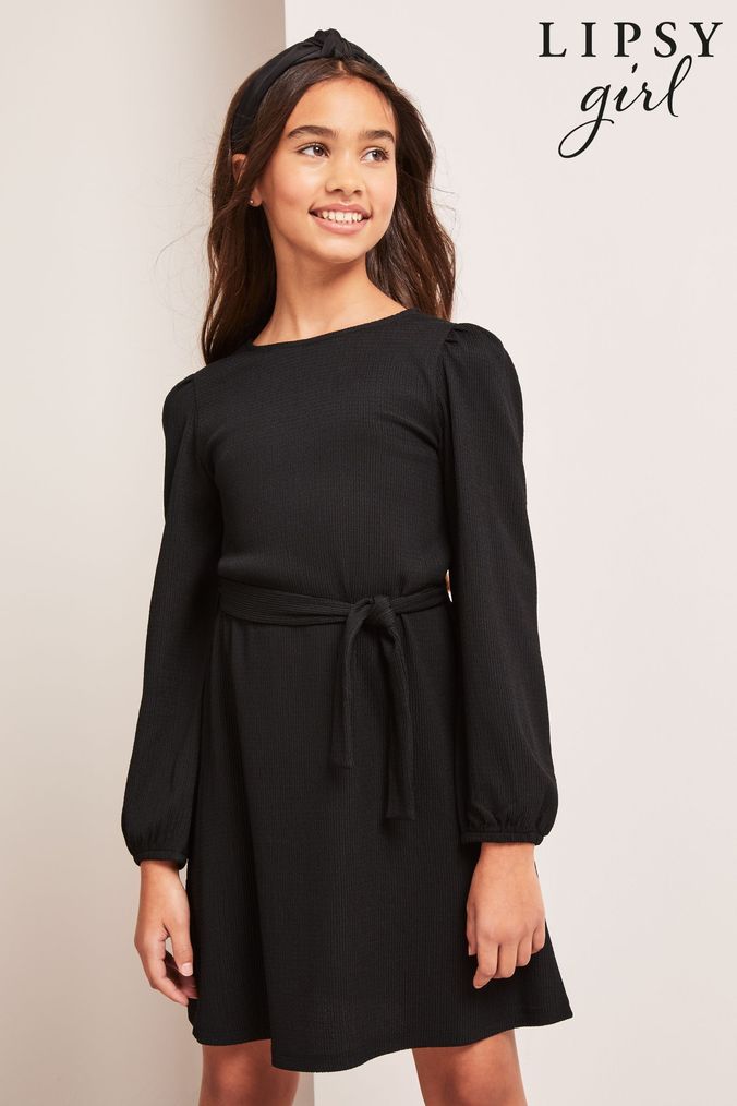 Next girls sales black dress