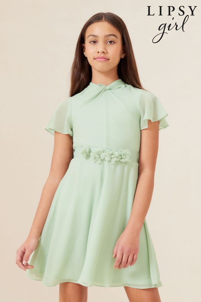 Buy Girls Green Dresses Online Next UK