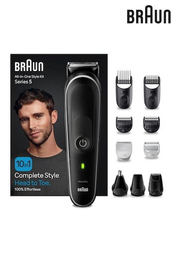 Braun AllInOne Style Kit Series 5 MGK5440, 10in1 Kit For Beard, Hair, Manscaping  More (K69361) | £75