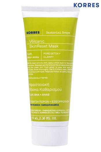 Korres Santorini Grape Clear Skin Volcanic Mask 75ml (K69486) | £29