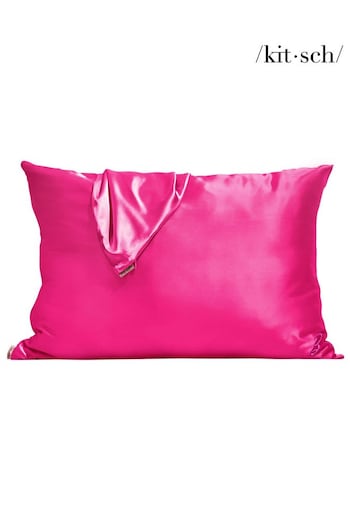 Kitsch Pink X Barbie Satin Pillowcase in Iconic Barbie (K69552) | £18