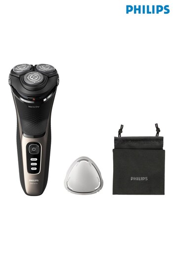 Philips Wet & Dry Electric Shaver Series 3000 with 5D Flex  Pivot heads, Travel Pouch and Popup trimmer S3242/12 (K69710) | £130