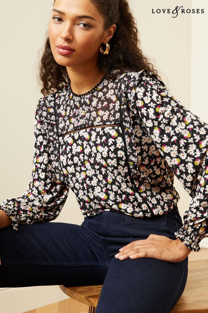 Yellow blouse uk hot sale