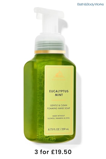 Bath & Body Works Eucalyptus Mint Gentle and Clean Foaming Hand Soap 8.75 fl oz / 259 mL (K69999) | £10