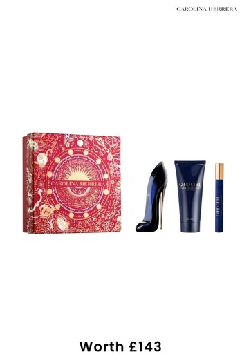 Carolina Herrera Good Girl Eau De Parfum 50ml, Body Lotion 100ml, Spray 10ml Gift Set (Worth £143) (K70216) | £86