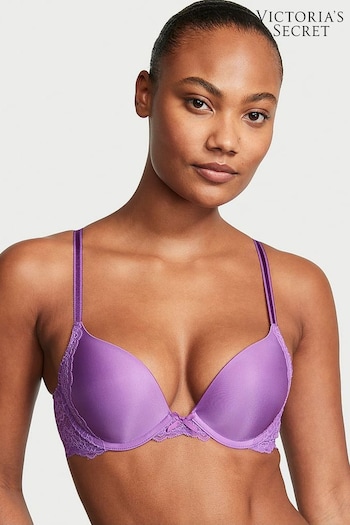 Victoria's Secret Purple Lace Push Up Bra (K70236) | £45