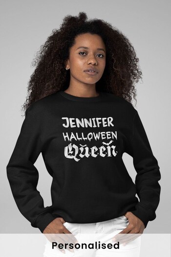 Personalised Queen of Halloween Women's Sweatshirt by Forever After (K70345) | £32