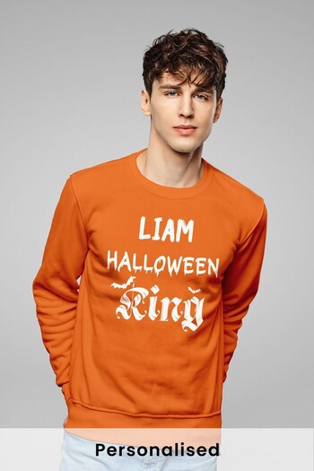 Personalised King of Halloween Men's Sweatshirt by Forever After (K70347) | £32