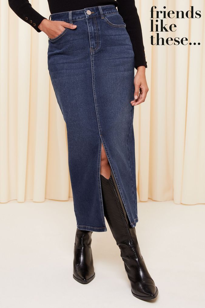 High waisted casual store skirt