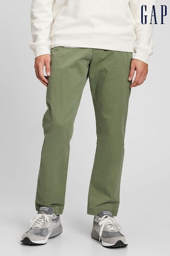 Gap Green Essential Chinos in Straight Taper Fit (K70493) | £40