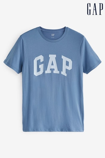 Gap Blue Logo Crew Neck Short Sleeve T-Shirt (K70517) | £14