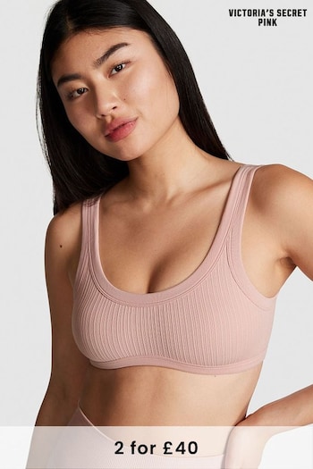 Victoria's Secret PINK Wanna Be Pink Seamless Low Impact Sports Bra (K70607) | £25