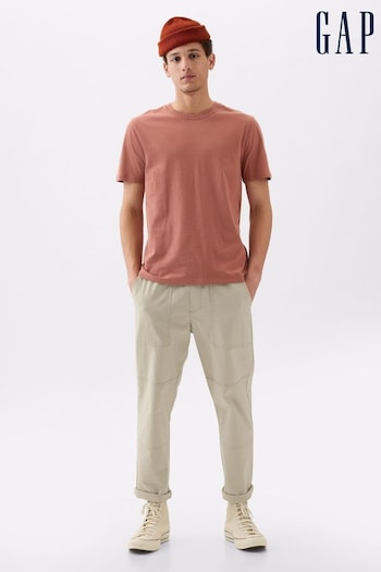 Gap Salmon Pink Everday Soft Short Sleeve Crewneck T-Shirt (K70724) | £10