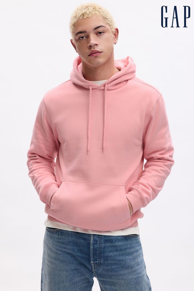 Mens pink hoodie outfit clearance