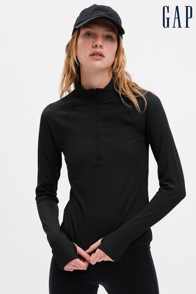 Turtleneck hotsell workout tops