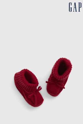 Gap Red CashSoft Knit Booties (K70857) | £15
