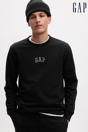 Gap Black arch Logo Crew Neck Sweatshirt (K70880) | £30