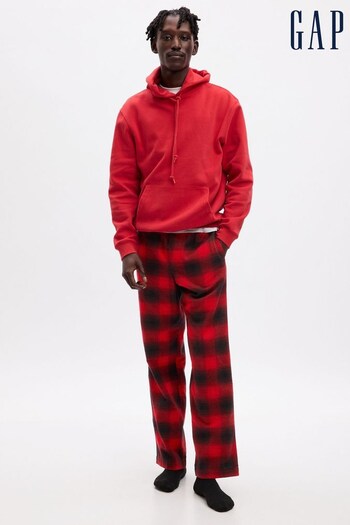 Gap Red & Black Flannel Check Pyjama Bottoms (K70882) | £35