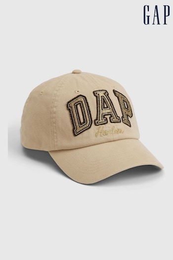 Gap Cream Dapper Dan Logo Baseball Cap (K70898) | £25