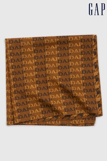 Gap Brown Dapper Dan Logo Scarf (K70900) | £20