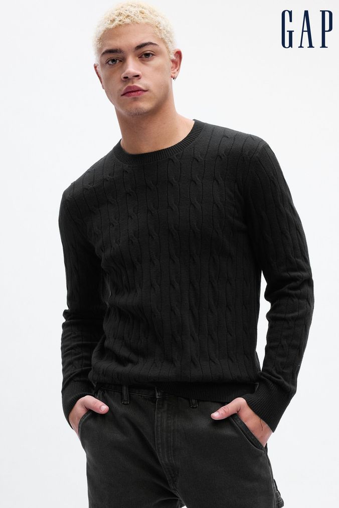 Buy Men s Gap Crew Neck Plus Size Knitwear Online Fmed eduShops