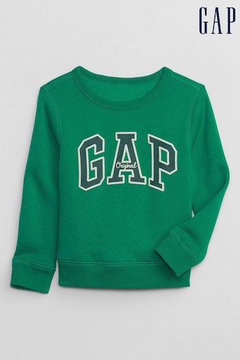 Gap Green Crew Neck Logo Sweatshirt (K70992) | £20