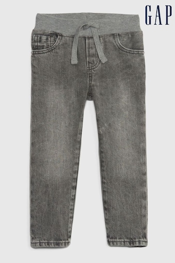Gap Grey Pull-On Slim Jeans with Washwell (K70993) | £25