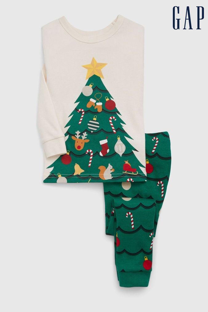 Gap kids hotsell christmas pajamas
