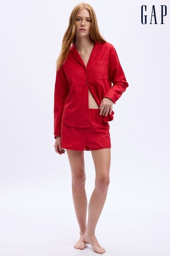 Gap Red Soft Print Pyjama Bottoms (K71159) | £30