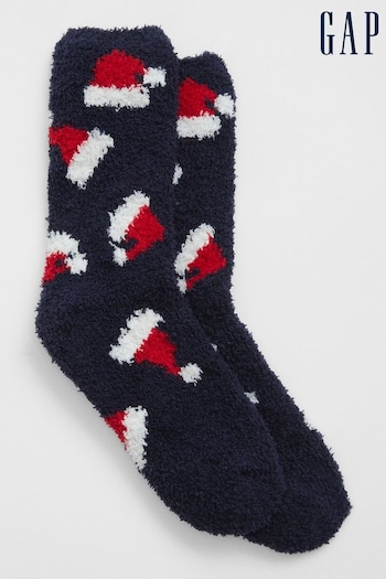 Gap Navy Blue Cosy Knit Socks (K71176) | £5