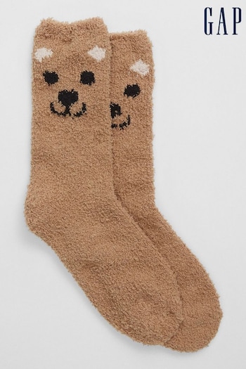 Gap Brown Cosy Knit Socks (K71177) | £5