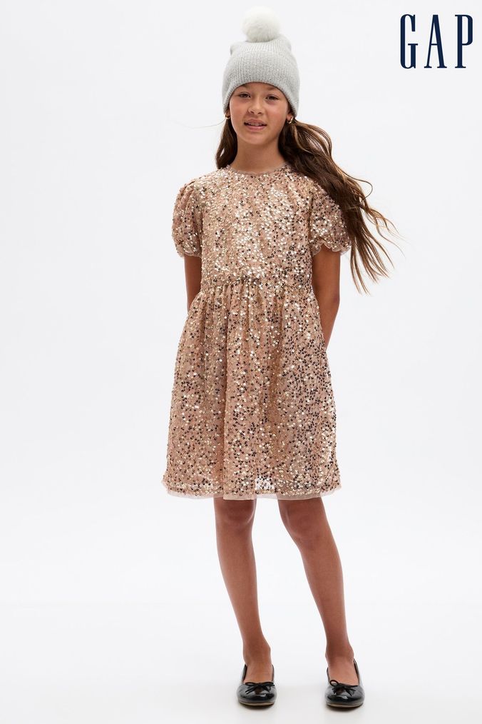 Gap sequin dress on sale