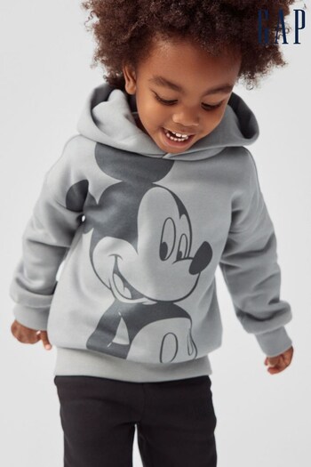 Gap Grey Disney Mickey Mouse Hoodie (K71250) | £25