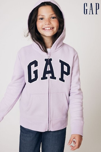 Gap Purple Logo Hoodie (K71354) | £25