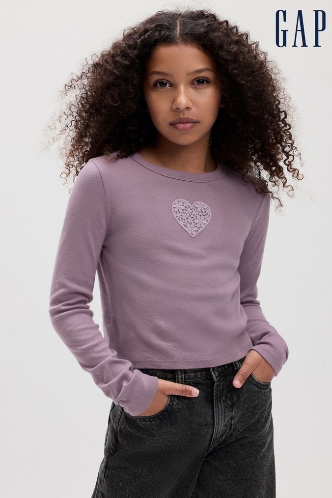 Buy Girls Long Sleeve Gap Tops Online Next UK