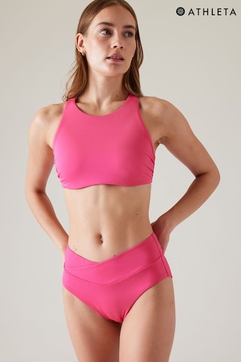 Athleta Pink Maldives Bra Cup Bikini Top (K71387) | £65