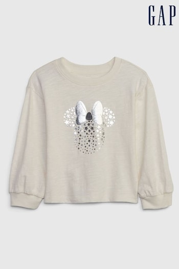 Gap Grey Disney Graphic Long Sleeve T-Shirt (12mths-5yrs) (K71490) | £16
