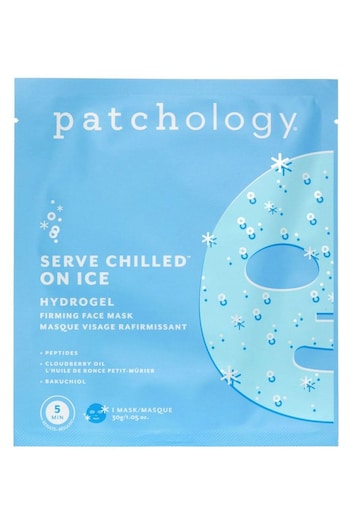 Patchology Serve Chilled On Ice  Firming Hydrogel Mask  Single (K71518) | £10