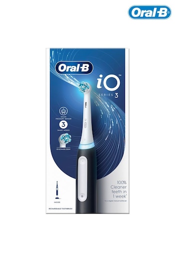 Oral-B iO 3 Black Electric Toothbrush (K71686) | £160