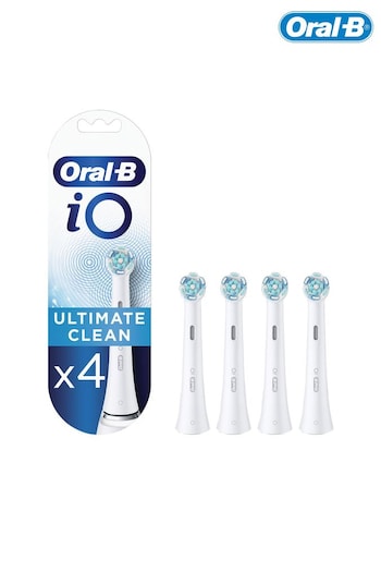 Oral-B iO Ultimate Clean Toothbrush Heads, Pack of 4 Counts (K71693) | £54