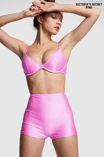 Victoria's Secret Pink Lola Pink Short Bikini Bottom (K71835) | £26