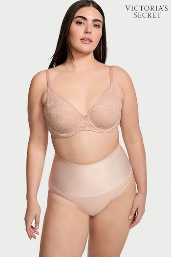 Victoria's Secret Macaron Nude Lace Invisible Lift Minimiser Bra (K71872) | £39